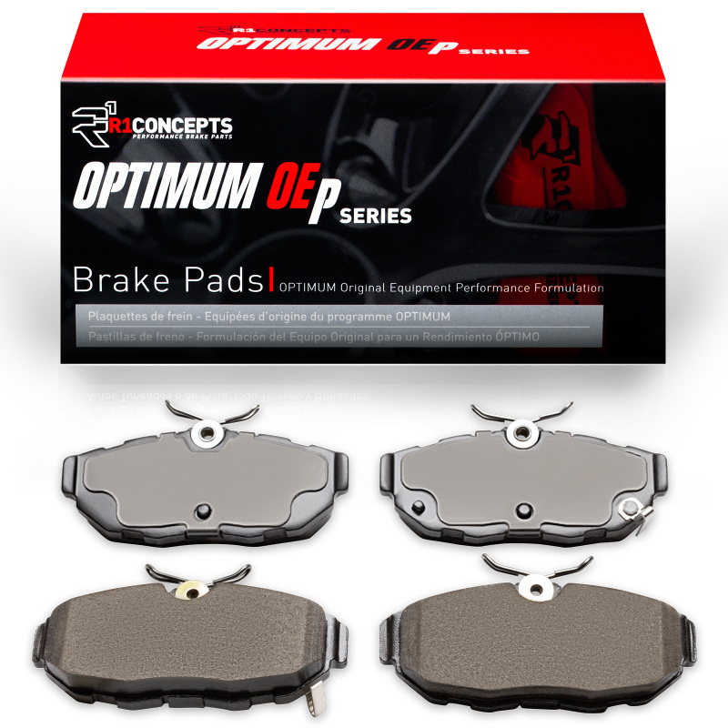 Ford Mustang Brake Pads - Rear - R1 Concepts - Optimum OE - `05-`14